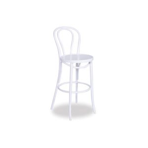 Bentwood Stool - White