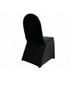 Linen - Chair Cover Black