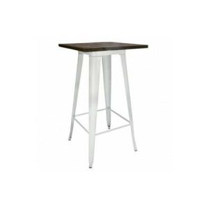 Tolix Bar Table - White