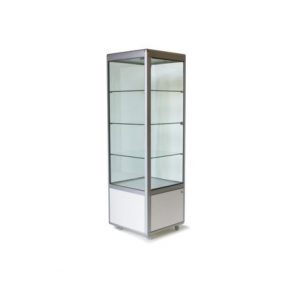 Glass Display - Square Tower