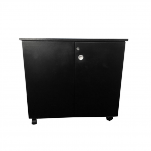 Cupboard - Black Lockable