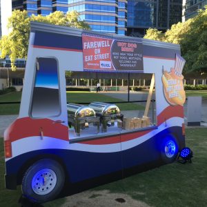 Food Truck Fascia - Red, White & Blue