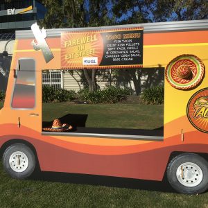 Food Truck Fascia - Orange