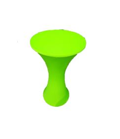 Linen - Bar Table Cover - Lime Green
