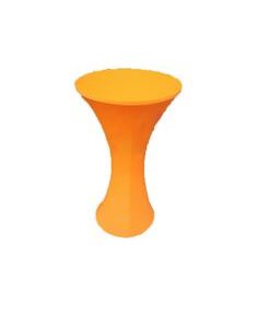 Linen - Bar Table Cover - Orange