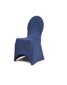 Linen - Chair Cover Navy Blue