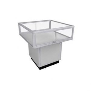 Glass Display Counter - Mushroom
