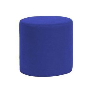 Ottoman Round Blue