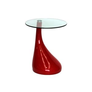 Side Table - Tear Drop Red