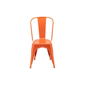 Tolix Café Chair - Orange