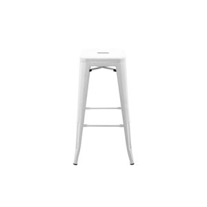 Tolix Bar Stool - White