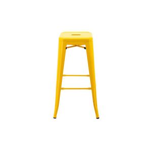 Tolix Bar Stool - Yellow