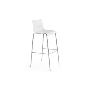 Expo Bar Stool - White