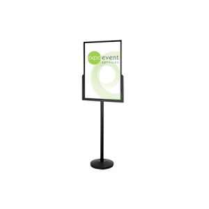 Stand - A1 Double-sided Poster Stand - Black