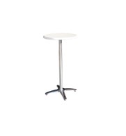 Bar Table - Round White