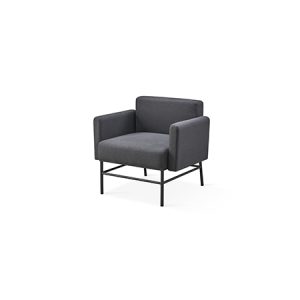 Chloe Lounge Chair - Charcoal