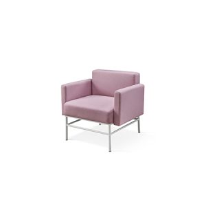 Chloe Lounge Chair - Dusty Pink