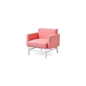 Chloe Lounge Chair - Peach