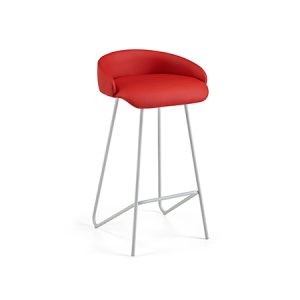 Elegance Bar Stool - Red