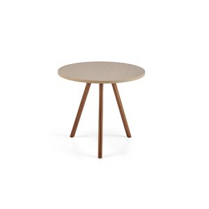 Scandi Cafe Table Round - Oak 800