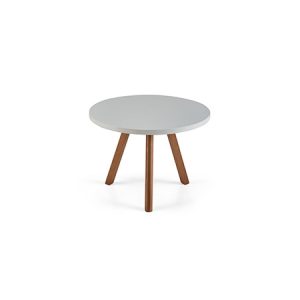 Scandi Coffee Table Round - White 600
